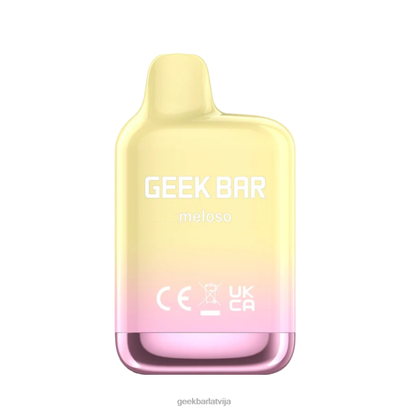 Geek Bar Meloso mini vienreizējās lietošanas vape 626RR150 - Geek Bar Price persiku ledus