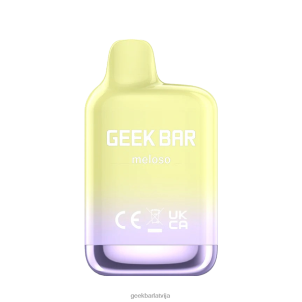 Geek Bar Meloso mini vienreizējās lietošanas vape 626RR151 - Geek Bar Shop varavīksnes sprādziens