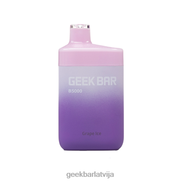 Geek Bar b5000 vienreizējās lietošanas 626RR28 - Geek Bar Latvia vīnogu ledus