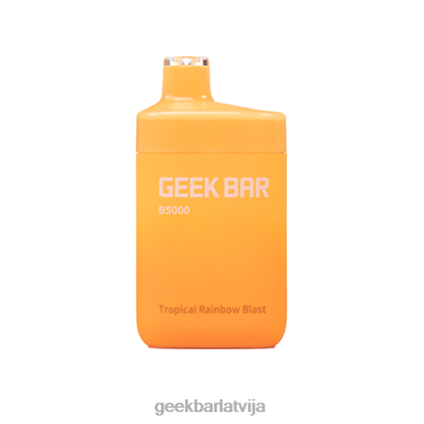 Geek Bar b5000 vienreizējās lietošanas 626RR38 - Geek Bar Latvia tropu varavīksnes sprādziens