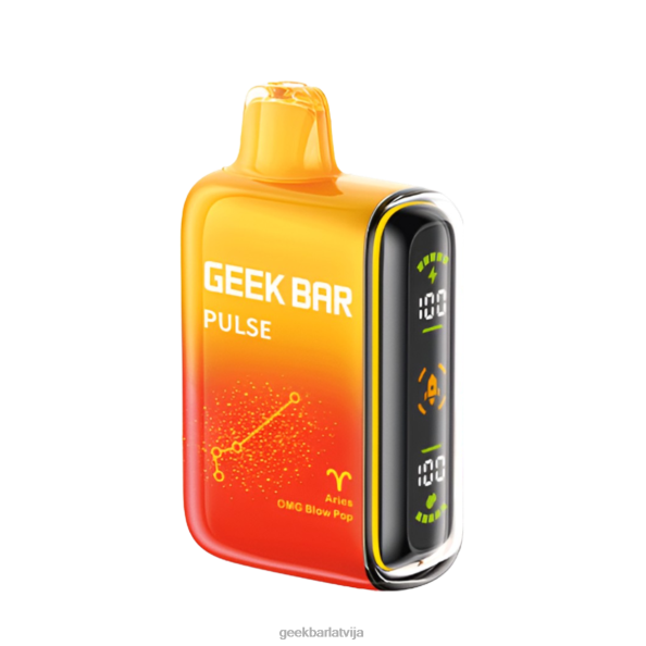 Geek Bar Pulse 15k vienreizējās lietošanas vape 626RR43 - Geek Bar Vape Review auns omg blow pop