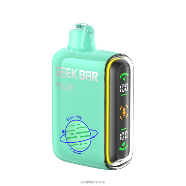 Geek Bar Pulse 15k vienreizējās lietošanas vape 626RR44 - Geek Bar Vape Flavors pūš pop